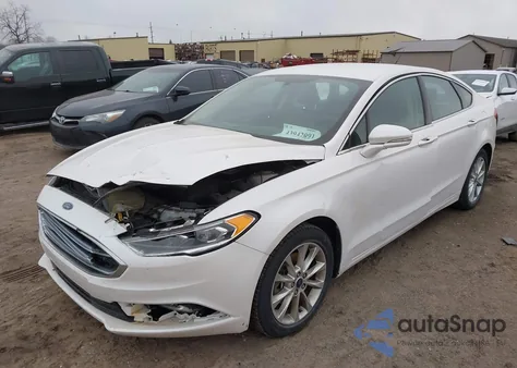 2017 Ford Fusion Se из США, поврежденный, VIN 3FA6P0HD0HR263281